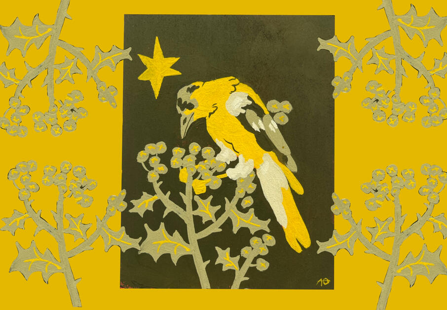 Goldfinch and Thistle