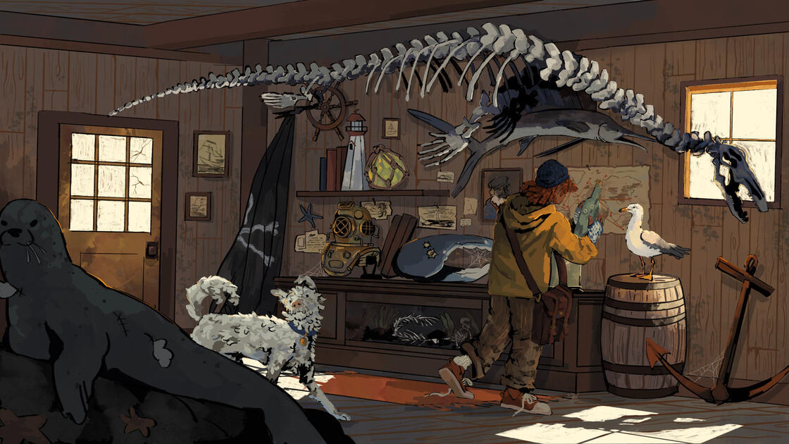 The Home of the Lighthouse Keeper